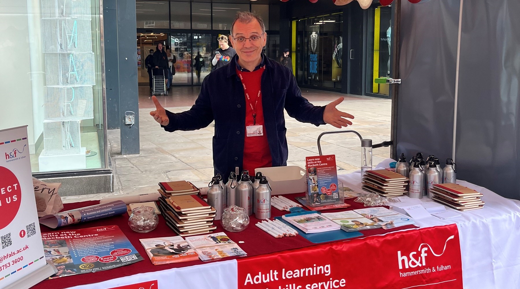 ALSS stall at the Hammersmith Street Fest 2025