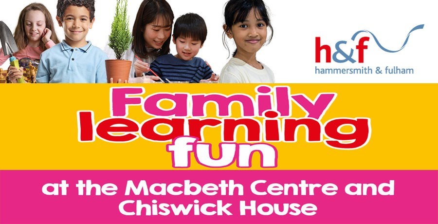 Family learning at Macbeth and Chiswick House image