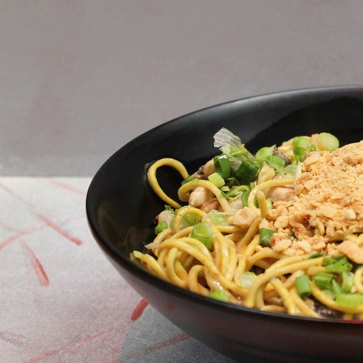 bowl of noodles