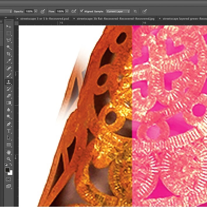 Working on photoshop